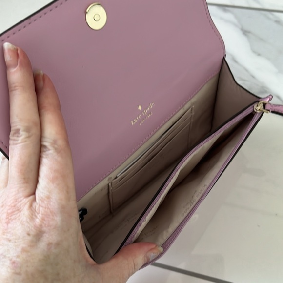 NEW and Giftable Kate Spade Pink Wristlet/Clutch - Picture 11 of 14